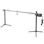 Barbacoa Grill Automática Motor Acero Inoxidable 207x45x81 Cm Vidaxl