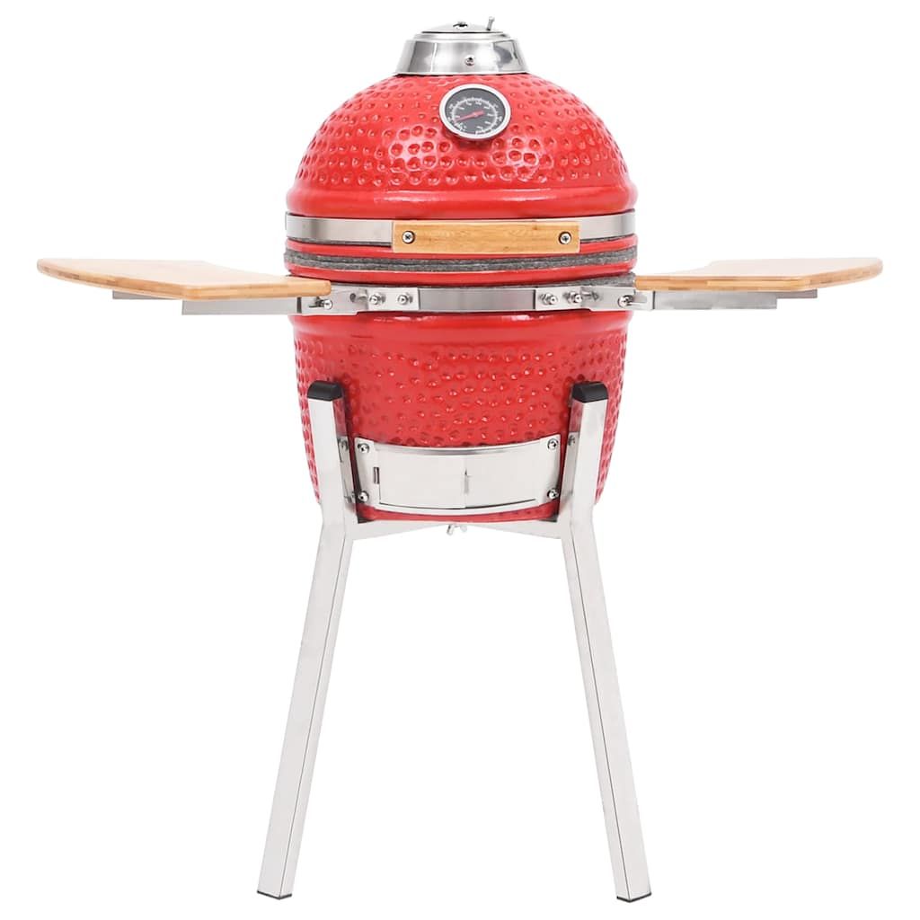 Barbacoa Ahumadora Kamado De Cerámica 76 Cm Vidaxl