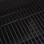 Barbacoa Ahumador Al Carbón Con Estante Inferior Negro Vidaxl