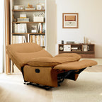 FLEXISPOT XC6 Sillón Relax, Sófa Giratorio con Función Balancín, Sillon TV con Respaldo Ajustable, Silla Reclinable para Dormitorio, Salón y Cine en Casa (Beige)