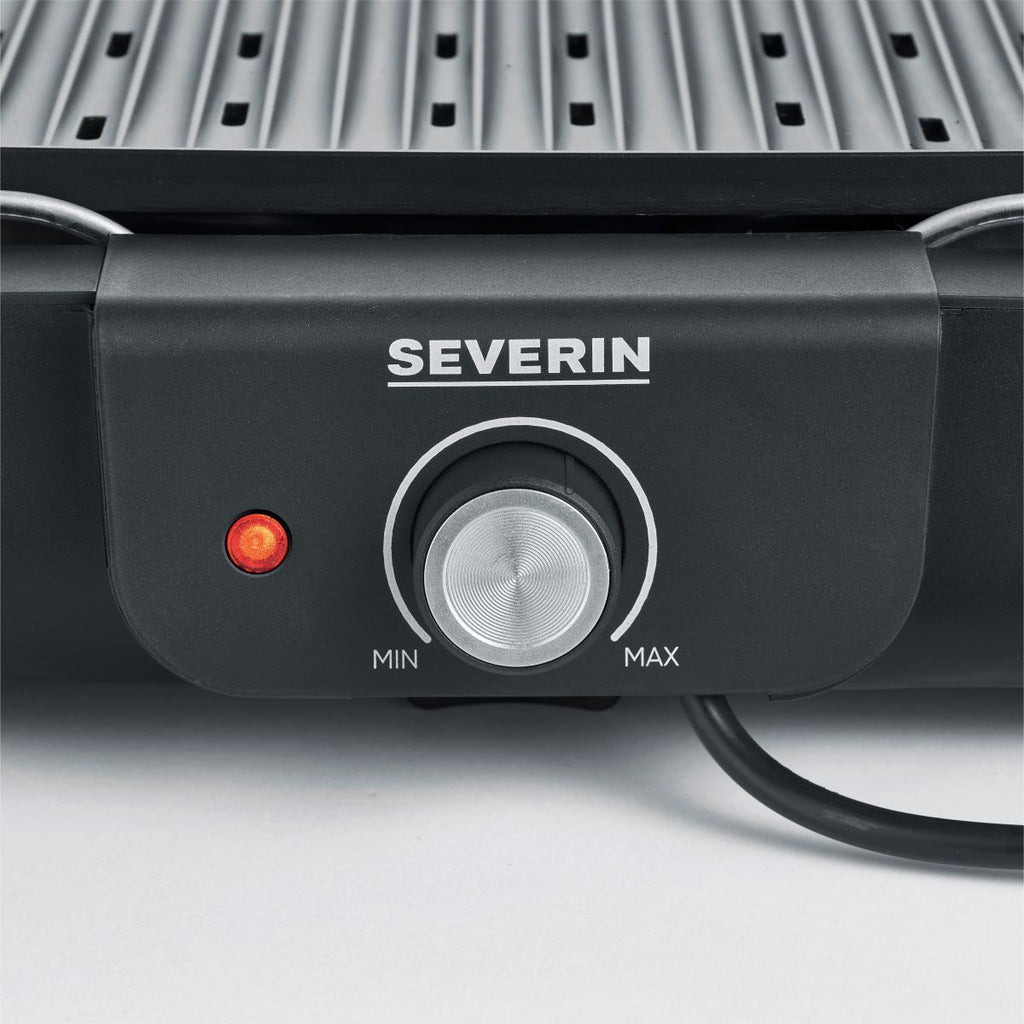 Barbacoa De Mesa Con Placa Para Asar Severin Pg 8556 - 2300 W Negro