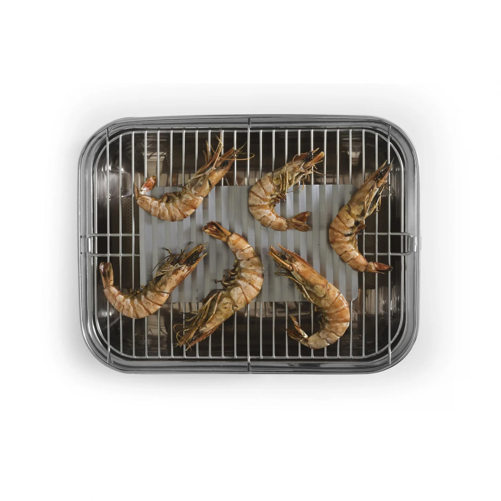 Barbacoa Carbón Portátil Rectangular Carlo