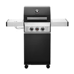 2026 Barbacoa de gas BLACK 2+1