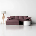 106′′ Wide Reversible Sofa & Chaise