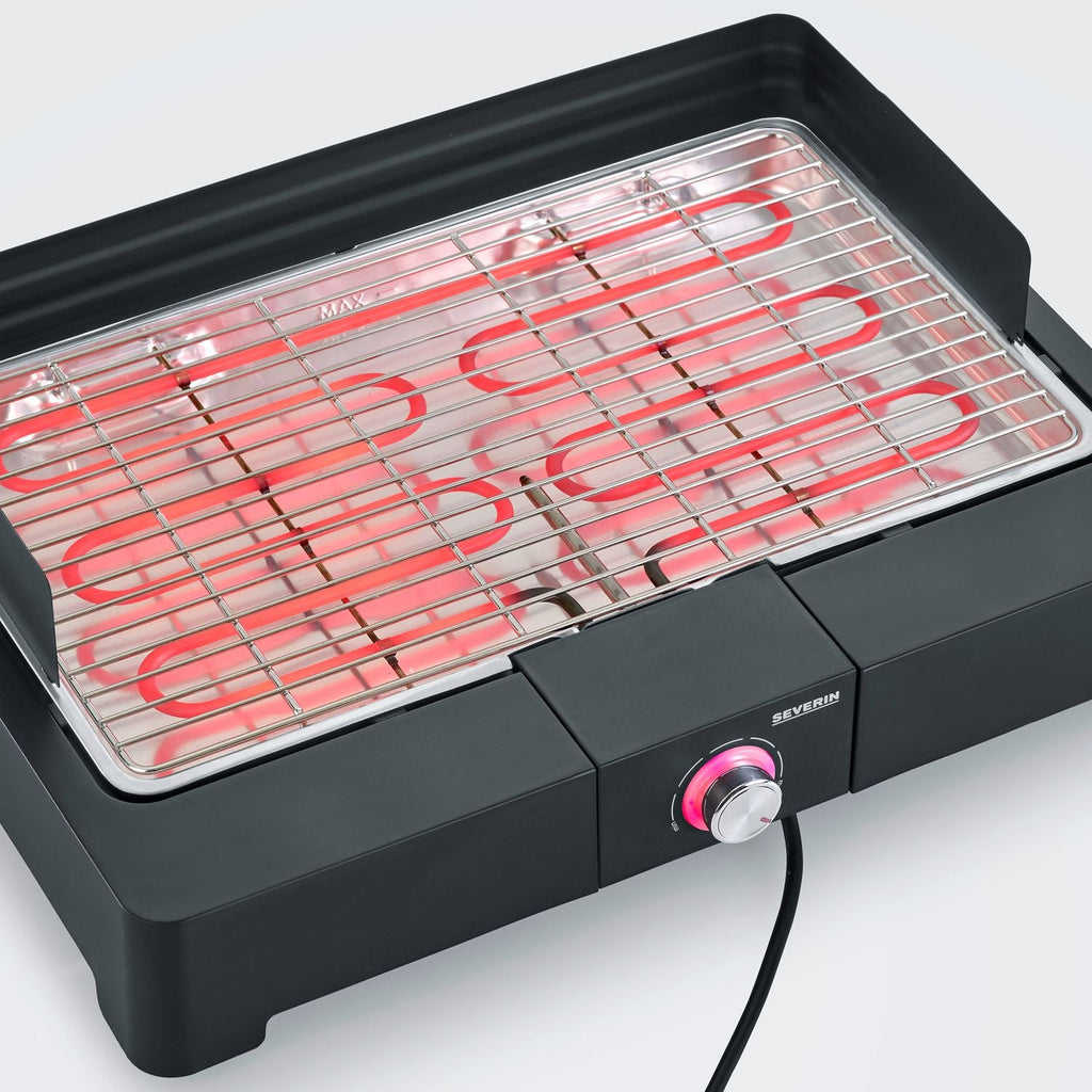 Barbacoa De Mesa Negro 2200 W Pg 8565 Severin