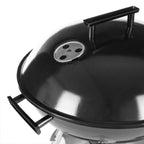 Barbacoa De Carbón Lolahome Con Parrilla De Acero, 74x45x41cm, Negra