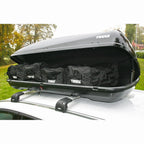 2026 THULE Ocean 200 Cofre de techo negro brillante – 450 litros