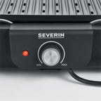 Barbacoa De Mesa Con Placa Para Asar Severin Pg 8556 - 2300 W Negro