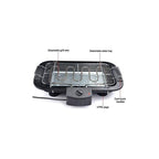 Barbacoa Eléctrica Bbq Grill Parrilla Plancha De Asar Para Cocina Camping Bg-7001