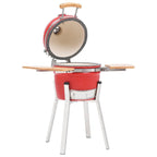 Barbacoa Ahumadora Kamado De Cerámica 76 Cm Vidaxl