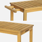 Aparador De Barbacoa De Madera Con Ruedas, Madera