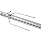 Barbacoa Grill Automática Motor Acero Inoxidable 207x45x81 Cm Vidaxl