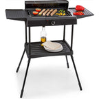 Kitchen Chef Barbacoa Eléctrica De Pie 2000w Negra - Ksbbq1703