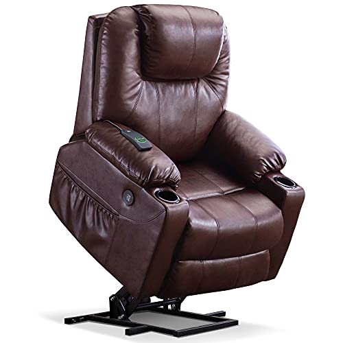 Mcombo Sillón Reclinable Eléctrico con Masaje y Carga USB