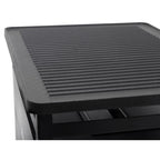 Barbacoa De Etanol 1.5l Acero Rojo Y Plancha Rectangular De Hierro
