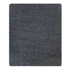 Acomoda Textil – Alfombra Ignífuga Para Barbacoa Negro Con Revestimiento Antideslizante 100x120 Cm. Alfombrilla Ajustable Fácil Limpieza Para Proteger Suelo Interior Y Exterior.